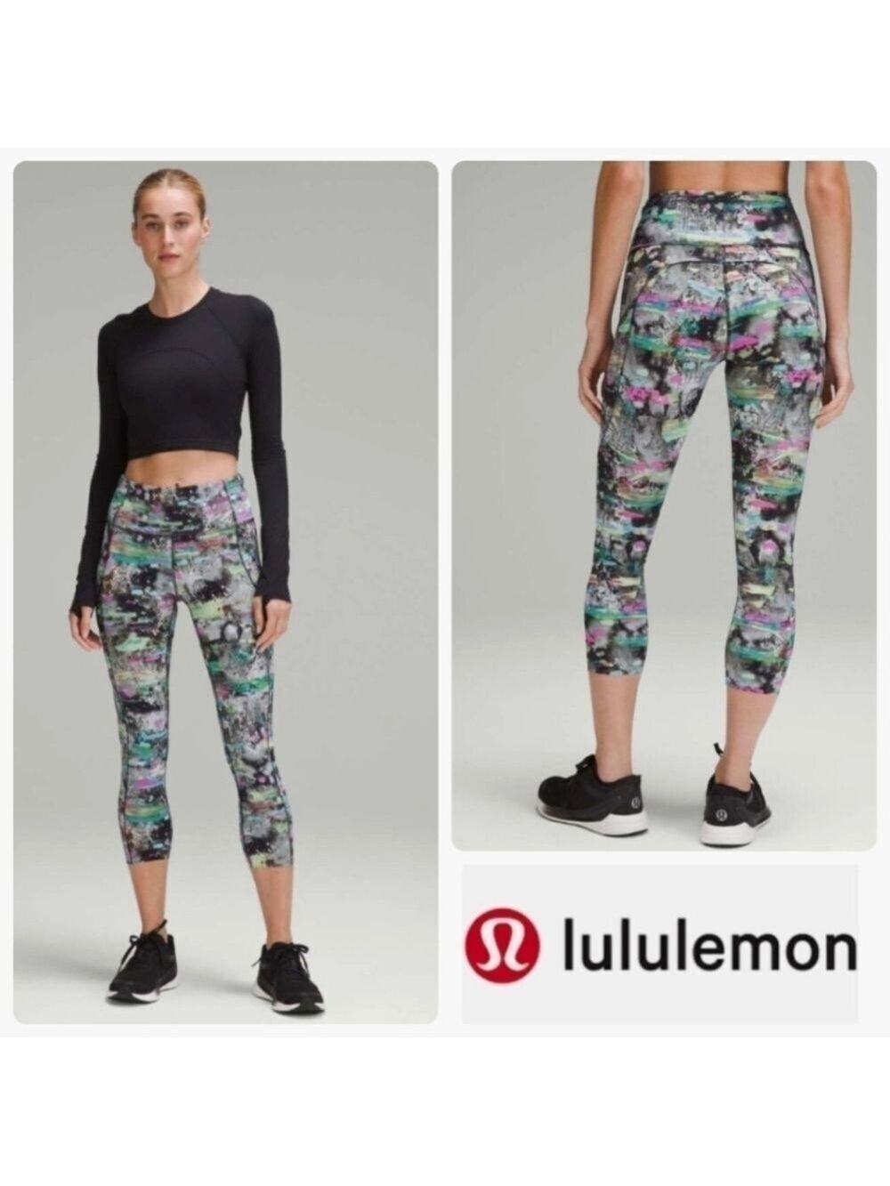 Lululemon Fast and Free High Rise Crop 23" New No Tag